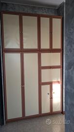 Armadio 140cm profondo 30cm con scarpiera