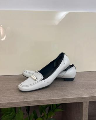 Ballerine Prada in pelle bianca - taglia 37,5