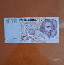 Banconota 50000 Lire Bernini BC