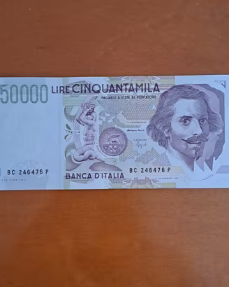 Banconota 50000 Lire Bernini BC