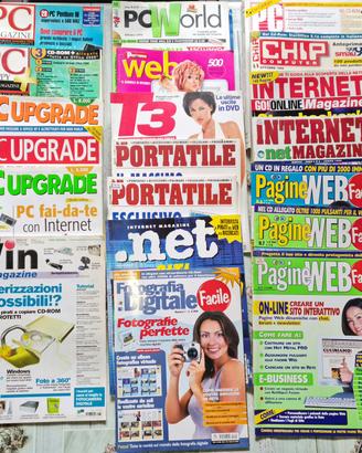 20 Retro riviste di computer anni 1999-2001
