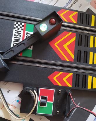 polistil semaforo e binario per pista elettrica 