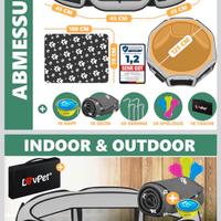 Recinto per cuccioli richiudibile.