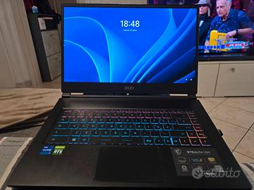 Notebook da gaming Msi stealth 15m b12ue-012IT