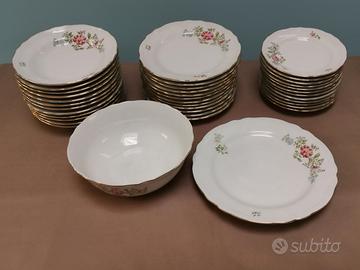 Servizio Piatti Richard Ginori Doccia Peonie