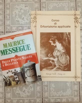 Lotto 2 libri Erboristeria e Piante medicinali - N