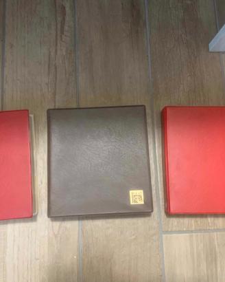 3 custodie a libro per bobine super 8 da 120 metri