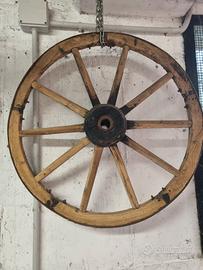 Ruota carro antica