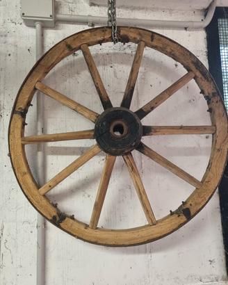 Ruota carro antica