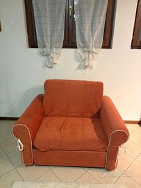 poltrona letto singolo 