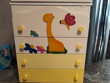 Fasciatoio cassettiera 