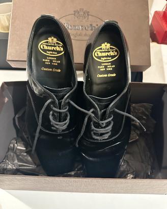 Scarpe da smoking Church’s lucide nere
