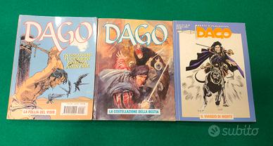 3 albi fumetti DAGO 