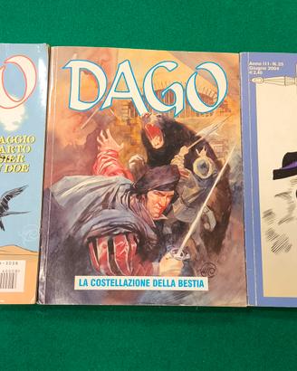 3 albi fumetti DAGO 