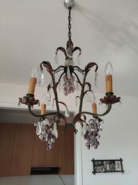 lampadario vintage 