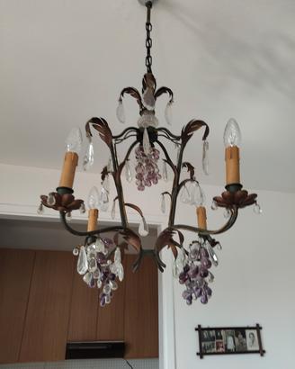lampadario vintage 