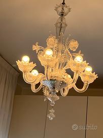 Lampadario di cristallo