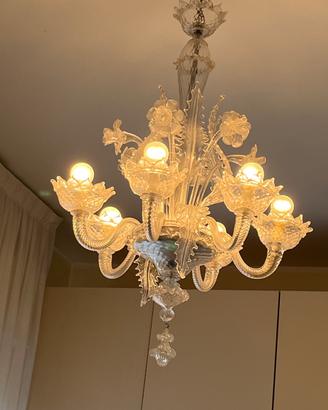 Lampadario di cristallo