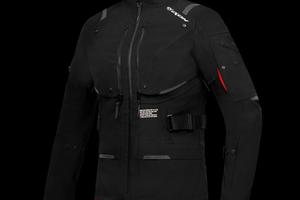 Giacca moto Ixon M-SKEID uomo nero Rosso