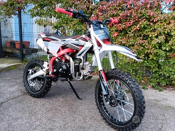 NEW PIT BIKE-SEMIAUTOMATICA 110cc 14/12 SPORT RED