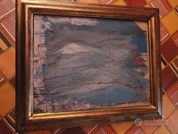 Quadro Pittura astratta pennellate dinamiche