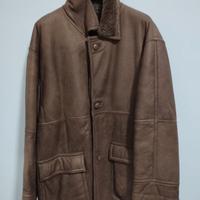 GIACCONE DI MONTONE MARRONE DA UOMO TAGLIA 48