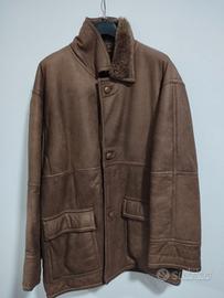 GIACCONE DI MONTONE MARRONE DA UOMO TAGLIA 48