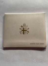 DIVISIONALE VATICANO VATICANO 1990 FDC ARGENTO