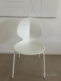 Set di 10 sedie Calligaris modello Basil - Bianco