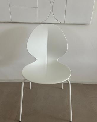 Set di 10 sedie Calligaris modello Basil - Bianco