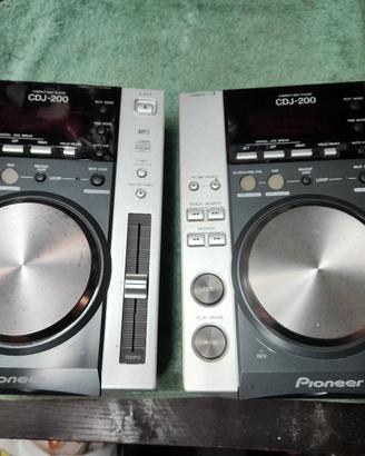 Lettori CD/Mp3 Pioneer CDJ200  Tel.3296148044