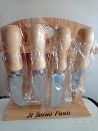 set coltelli formaggi 