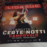 Ligabue Poster Locandina Manifesto Gigante campovo