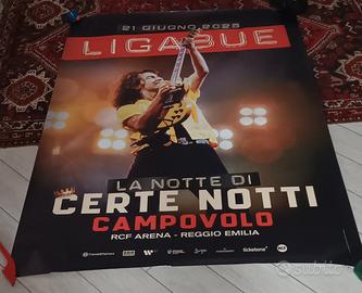 Ligabue Poster Locandina Manifesto Gigante campovo