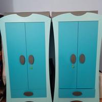 Coppia di mobili guardaroba Ikea