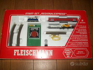 Fleischmann scatola set scala N pezzi vari trenino