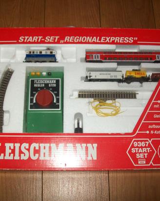 Fleischmann scatola set scala N pezzi vari trenino