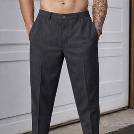 Pantalone grigio uomo