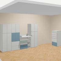  Guardaroba Ikea con scrivania