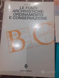 Archivistica testi universitari o concorsi