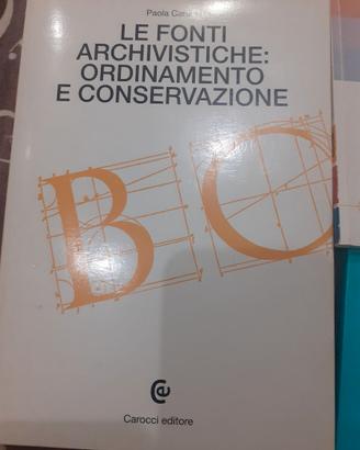 Archivistica testi universitari o concorsi