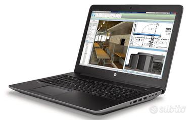 Notebook HP zbook 15" I7 2.8 Ghz