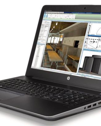 Notebook HP zbook 15" I7 2.8 Ghz