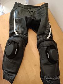 Pantaloni in pelle da moto Mtech taglia 52 