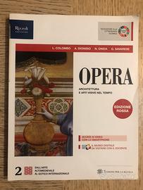 Libro testo OPERA arti visive per liceo artistico