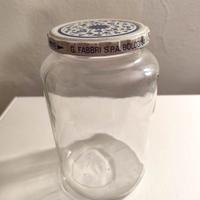 Vaso pubblicità Amarena Fabbri Vintage anni 80