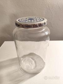 Vaso pubblicità Amarena Fabbri Vintage anni 80