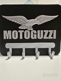 Moto Guzzi - Appendichiavi Da parete -Moto