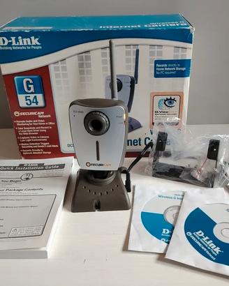 D-Link DCS-950G. Telecamera Internet wireless.