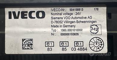 Strumenti per Iveco Stralis 430/ 400 tipo 1560.000